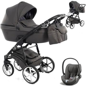 JUNAMA TERMO LINE TEX wózek 3w1 z fotelikiem CYBEX CLOUD T i-Size