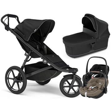 Thule URBAN GLIDE 3 wózek 3w1 + fotelik Maxi Cosi PEBBLE 360 PRO 2