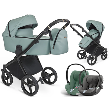Ibebe GLOSS wózek 3w1 z fotelikiem Cybex CLOUD T i-Size