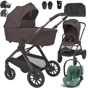 Espiro CODE wózek 3w1 + fotelik Cybex CLOUD T i-Size