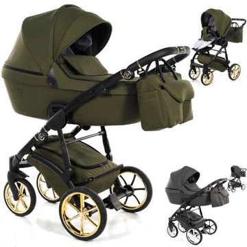 JUNAMA TERMO LINE TEX wózek 3w1 z fotelikiem MAXI COSI CORAL 360