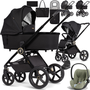 Venicci UPLINE 2 wózek 4w1 z fotelikiem Cybex CLOUD T i-Size + baza