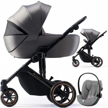 Kinderkraft PRIME 2 wózek 3w1 + fotelik Cybex CLOUD G i-SIze - BoboWózki Kinderkraft PRIME 2 wózek 3w1 z fotelikiem Cybex CLOUD G i-Size
