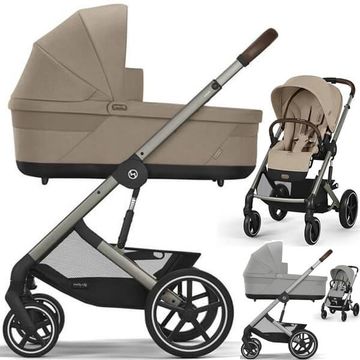 Cybex BALIOS S LUX 2.0 wózek 4w1 + fotelik CLOUD T i-SIze z bazą T