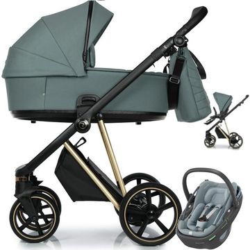 ROAN IVI 2.0 wózek 3w1 + fotelik Maxi Cosi CORAL 360