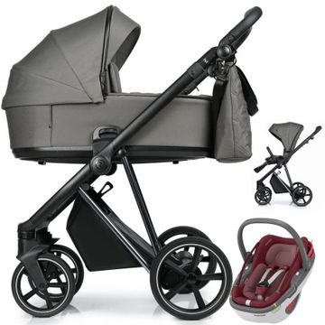 ROAN IVI 2.0 wózek 3w1 + fotelik Maxi Cosi CORAL 360