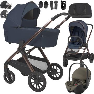 Espiro CODE wózek 3w1 + fotelik Britax BABY-SAFE PRO i-Size