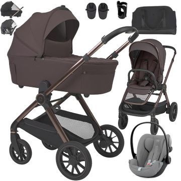 Espiro CODE wózek 3w1 + fotelik Cybex CLOUD G