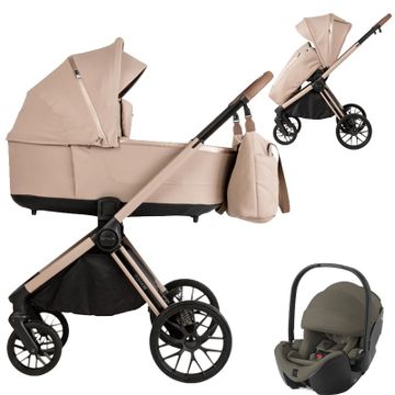 Adamex BIANCO wózek 3w1 + fotelik Britax BABY-SAFE PRO