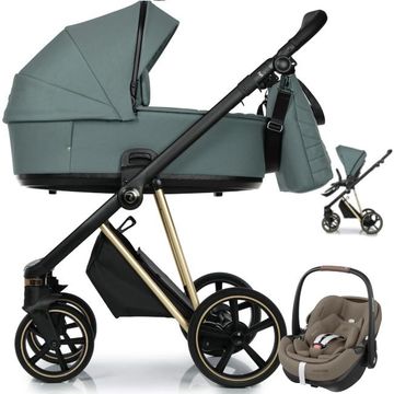 ROAN IVI 2.0 wózek 3w1 + fotelik Maxi Cosi PEBBLE 360 PRO 2