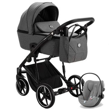 Adamex MOBI NEW wózek 3w1 z fotelikiem Cybex CLOUD G i-Size