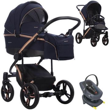 BEBETTO BRESSO PREMIUM wózek 3w1 z fotelikiem SWANDOO ALBERT 1.2