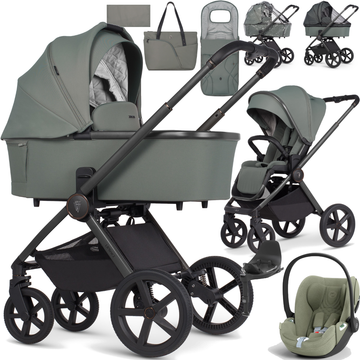 Venicci UPLINE 2 wózek 4w1 z fotelikiem Cybex CLOUD T i-Size + baza