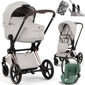 Cybex PRIAM 5.0 STYLE wózek 3w1 + fotelik Cybex CLOUD T i-Size
