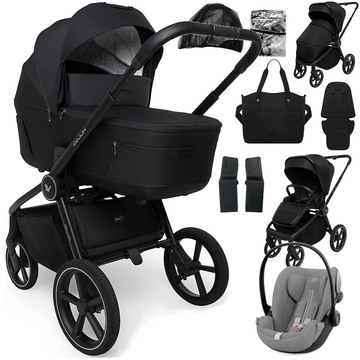 Muuvo FIVE wózek 3w1 + fotelik Cybex CLOUD G