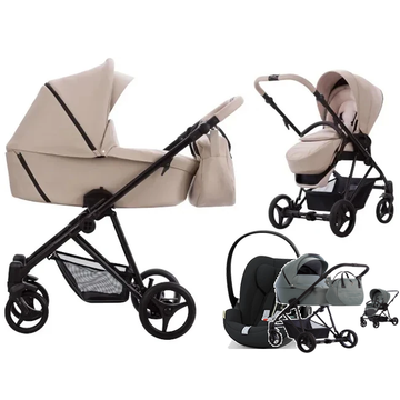 BEBETTO YODDI wózek 3w1 + fotelik Cybex Cloud G i-Size