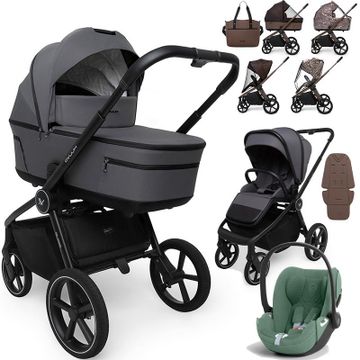 Muuvo FOLD wózek 3w1 + fotelik Cybex CLOUD T i-Size