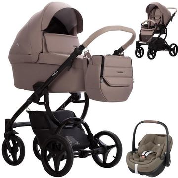 BEBETTO LUCA wózek 3w1 z fotelikiem MAXI COSI PEBBLE 360 PRO 2