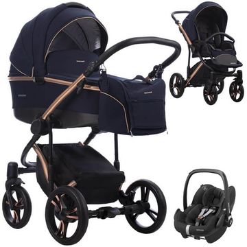 BEBETTO BRESSO PREMIUM wózek 3w1 | MAXI COSI PEBBLE PRO