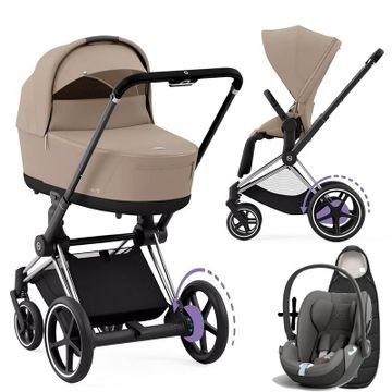 Cybex e-PRIAM 4.0 wózek elektryczny 3w1 + fotelik CLOUD T i-Size
