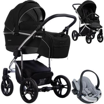 BEBETTO BRESSO PREMIUM wózek 3w1 | BeSafe iZi GO MODULAR X2