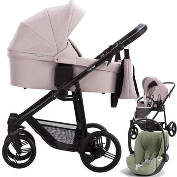 BEBETTO VULCANO wózek 3w1 z fotelikiem CYBEX CLOUD T i-Size