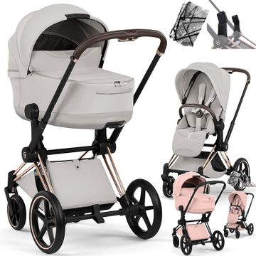 Cybex PRIAM 5.0 STYLE wózek 3w1 + fotelik Cybex CLOUD G i-Size