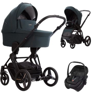 Bebetto MONTI wózek 3w1 + fotelik Maxi Cosi CORAL SLIDE PRO