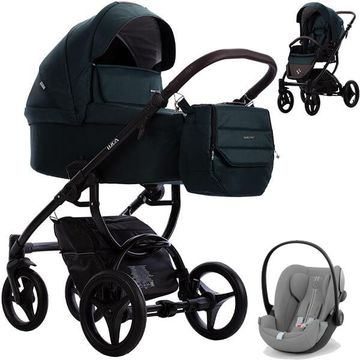 BEBETTO LUCA wózek 3w1 z fotelikiem Cybex CLOUD G i-Size