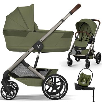 Cybex BALIOS S LUX FOLD 4w1 + fotelik Cybex CLOUD G3 i-Size + baza G3
