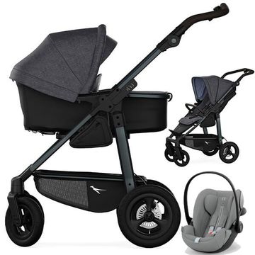TFK MONO 4 wózek 3w1 z fotelikiem Cybex CLOUD G3 i-Size