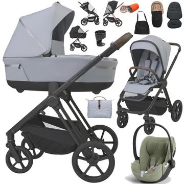 Espiro MILOO 2.0 wózek 3w1 z fotelikiem Cybex CLOUD T i-Size