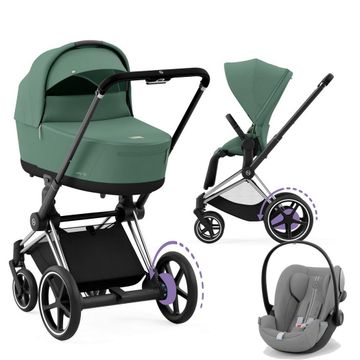 Cybex e-PRIAM 4.0 wózek elektryczny 3w1 + fotelik CLOUD G i-Size