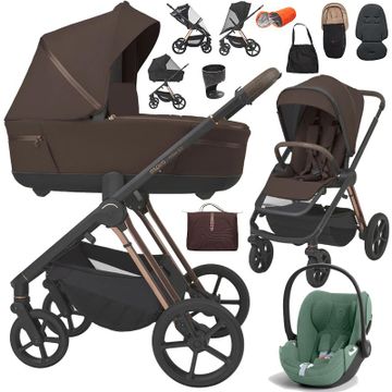 Espiro MILOO 2.0 wózek 3w1 z fotelikiem Cybex CLOUD T i-Size