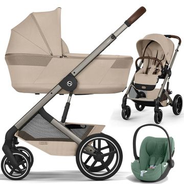 Cybex BALIOS S LUX FOLD wózek 3w1 + fotelik Cybex CLOUD T i-Size