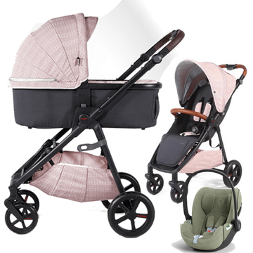 MAST SWISS DESIGN M4 wózek 3w1 z fotelikiem Cybex CLOUD T i-Size