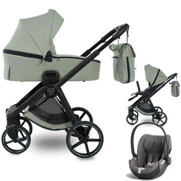 Junama MAMI wózek 3w1 z fotelikiem Cybex CLOUD T i-Size