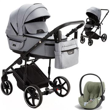 Adamex ZICO NEW wózek 3w1 z fotelikiem Cybex CLOUD T