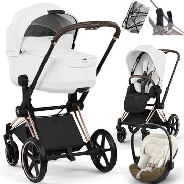 Cybex PRIAM 5.0 STYLE wózek 3w1 + fotelik Cybex CLOUD S i-Size