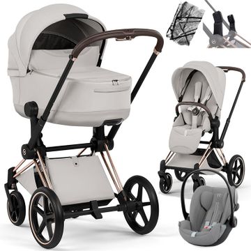 Cybex PRIAM 5.0 STYLE wózek 3w1 + fotelik Cybex CLOUD G i-Size