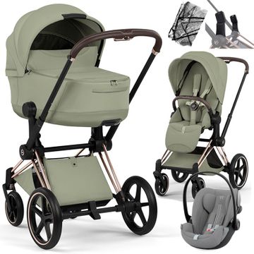 Cybex PRIAM 5.0 STYLE wózek 3w1 + fotelik Cybex CLOUD G i-Size