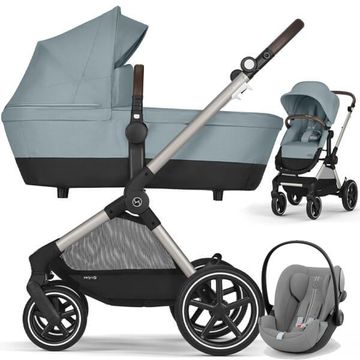 Cybex EOS LUX 2in1 wózek 3w1 + fotelik Cybex CLOUD G i-Size