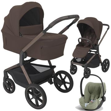 Espiro NOBLE wózek 3w1 + fotelik Cybex CLOUD T i-Size