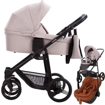 Bebetto VULCANO wózek 3w1 + fotelik Maxi Cosi PEBBLE Slide PRO