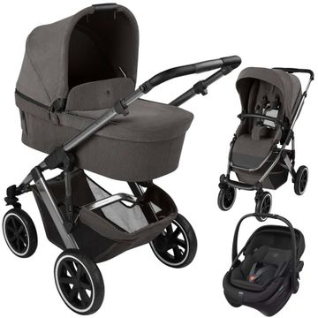 ABC Design SALSA 5 AIR wózek 3w1 + fotelik Maxi Cosi CORAL SLIDE PRO