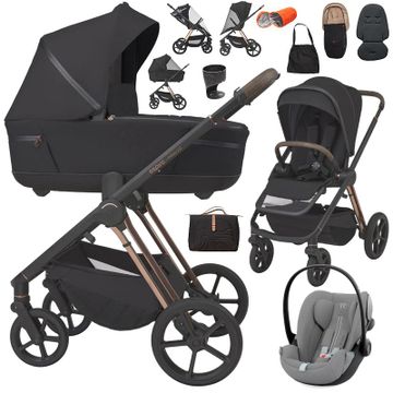 Espiro MILOO 2.0 wózek 3w1 + fotelik Cybex CLOUD G i-Size