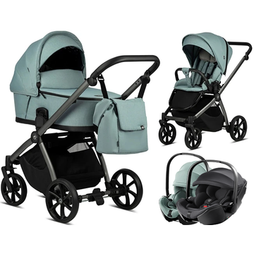 Tutis MIO PLUS THERMO wózek 3w1 + fotelik Britax Baby-Safe PRO