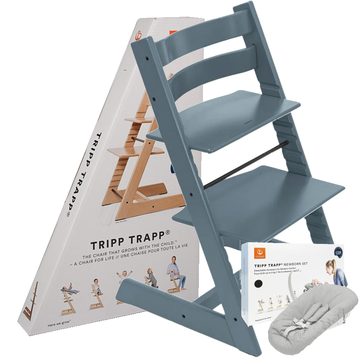STOKKE TRIPP TRAPP krzesełko do karmienia + Newborn Set