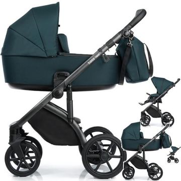 ROAN BASS NEXT wózek 3w1 z fotelikiem MAXI COSI CORAL 360