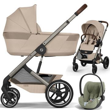 Cybex BALIOS S LUX FOLD wózek 3w1 + fotelik Cybex CLOUD T i-Size